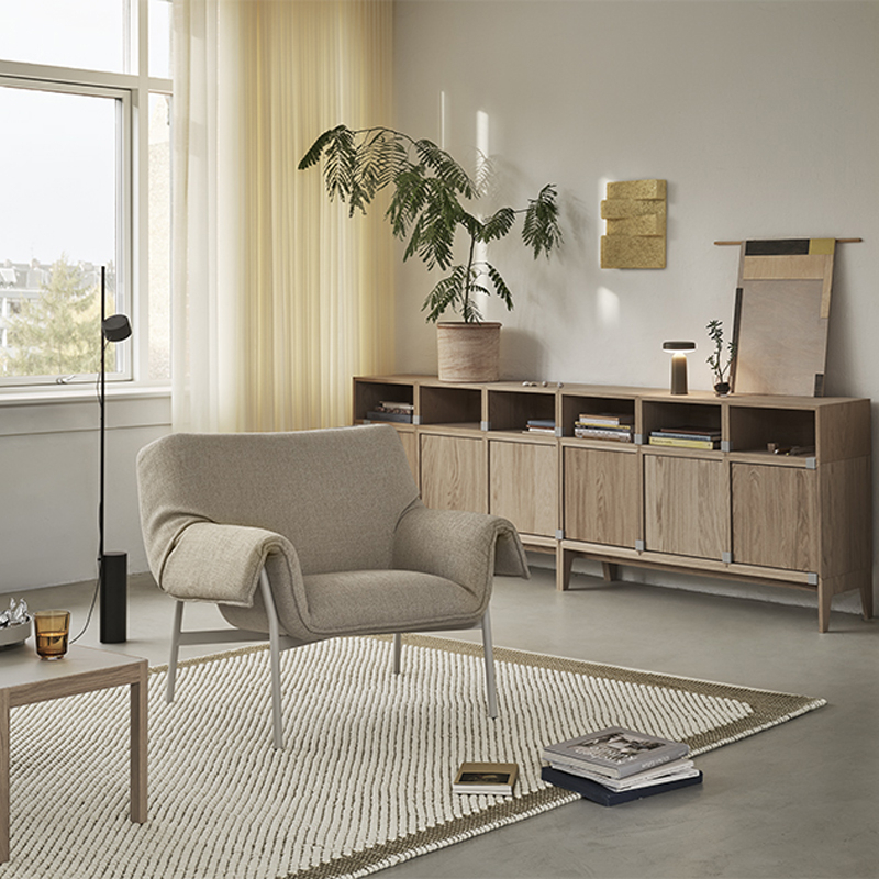 Tapis Tapis PEBBLE Vert marron MUUTO