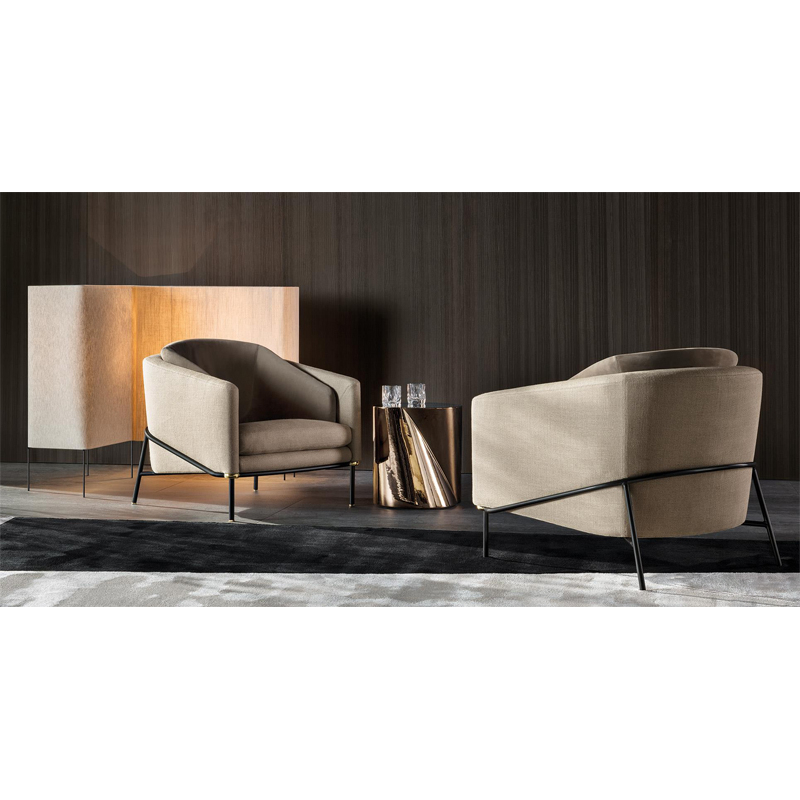 Fauteuil FIL NOIR MINOTTI