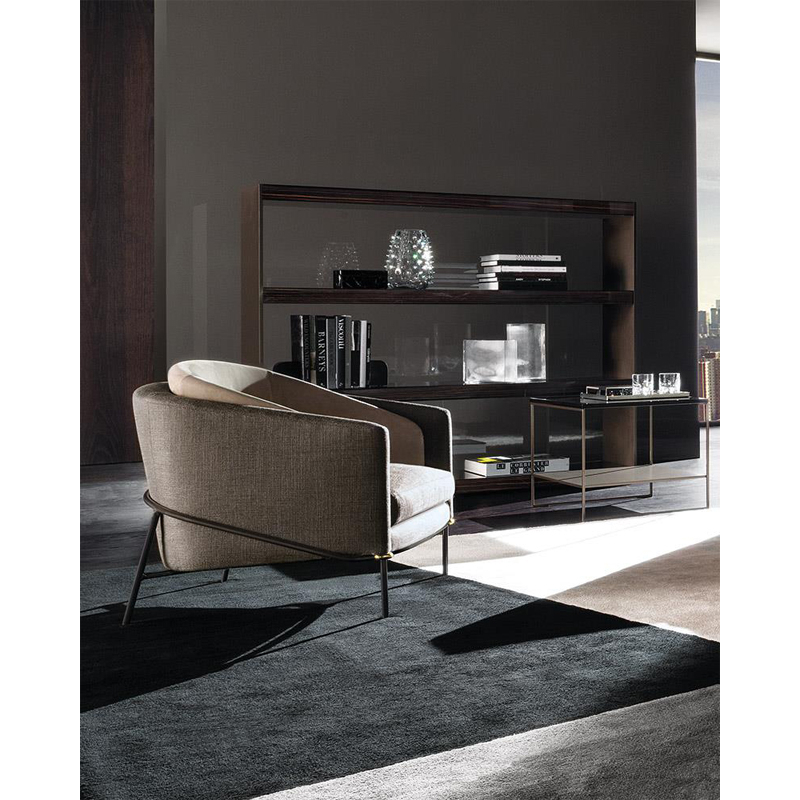 Fauteuil FIL NOIR MINOTTI