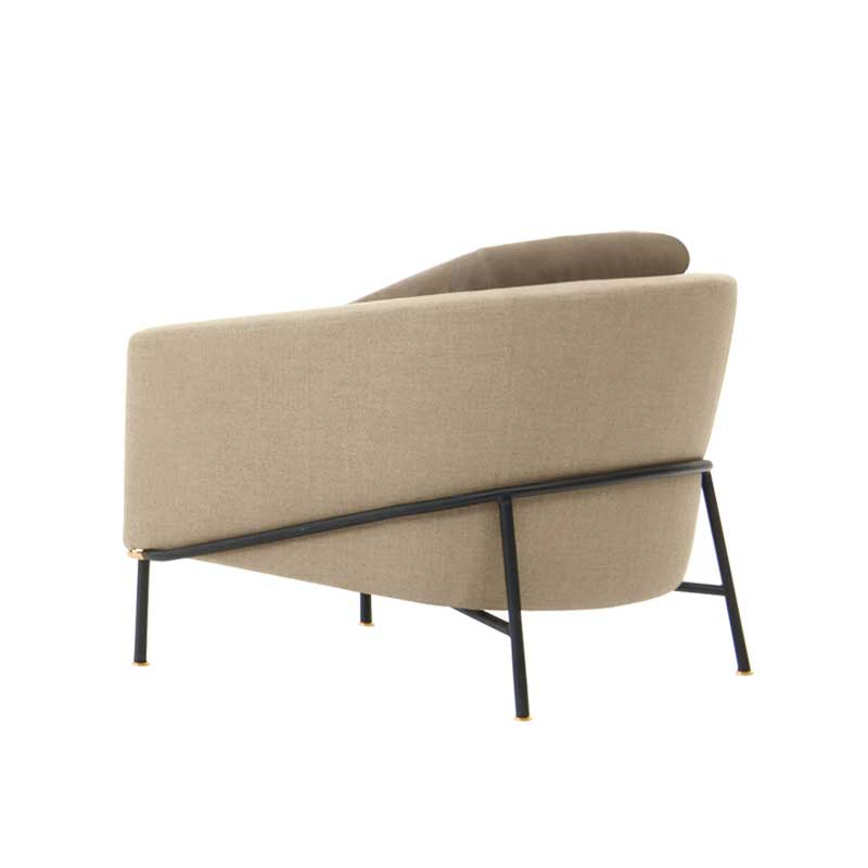 Fauteuil FIL NOIR MINOTTI