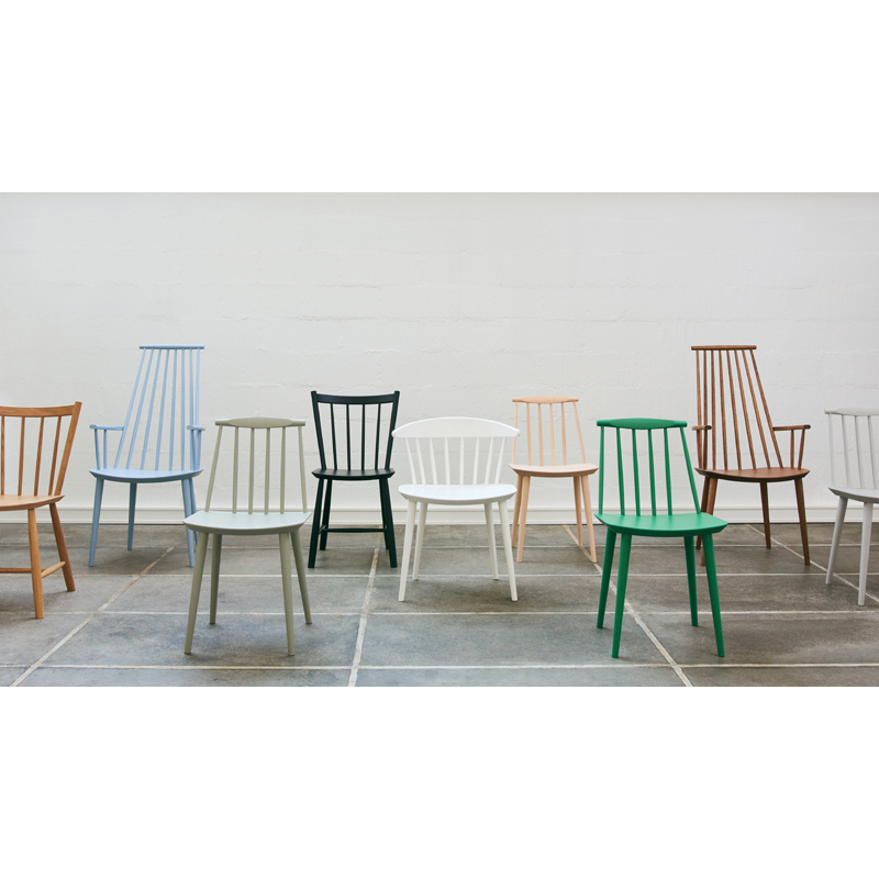 Chaise J77 Gris chaud HAY