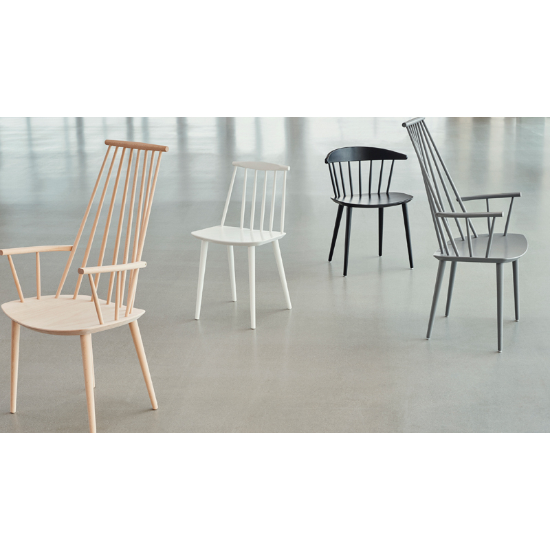 Chaise J77 Gris chaud HAY