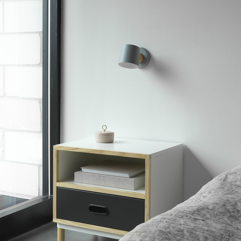 Applique RISE HARDWIRED Vert pétrole Normann Copenhagen
