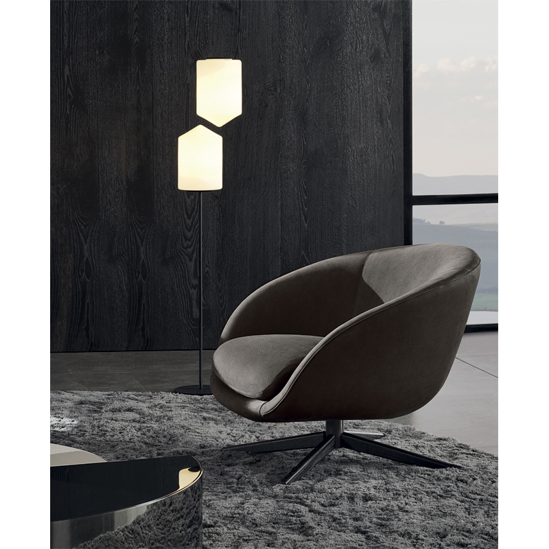Fauteuil RUSSELL pivotant MINOTTI