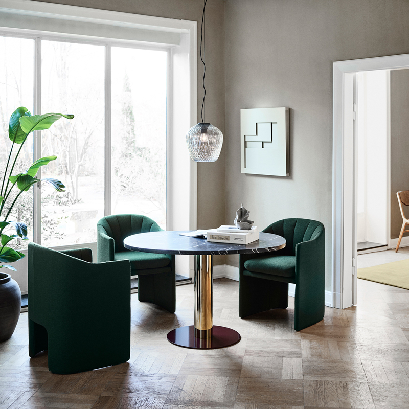 Chaise LOAFER SC24 Vert 972 AND TRADITION