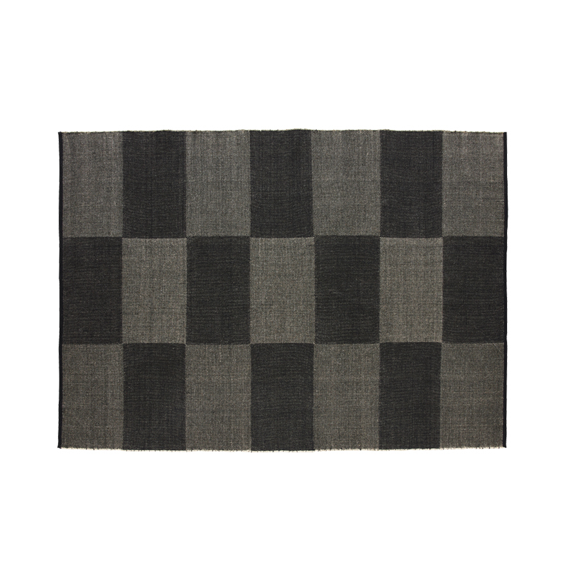 Tapis CHECK L Noir