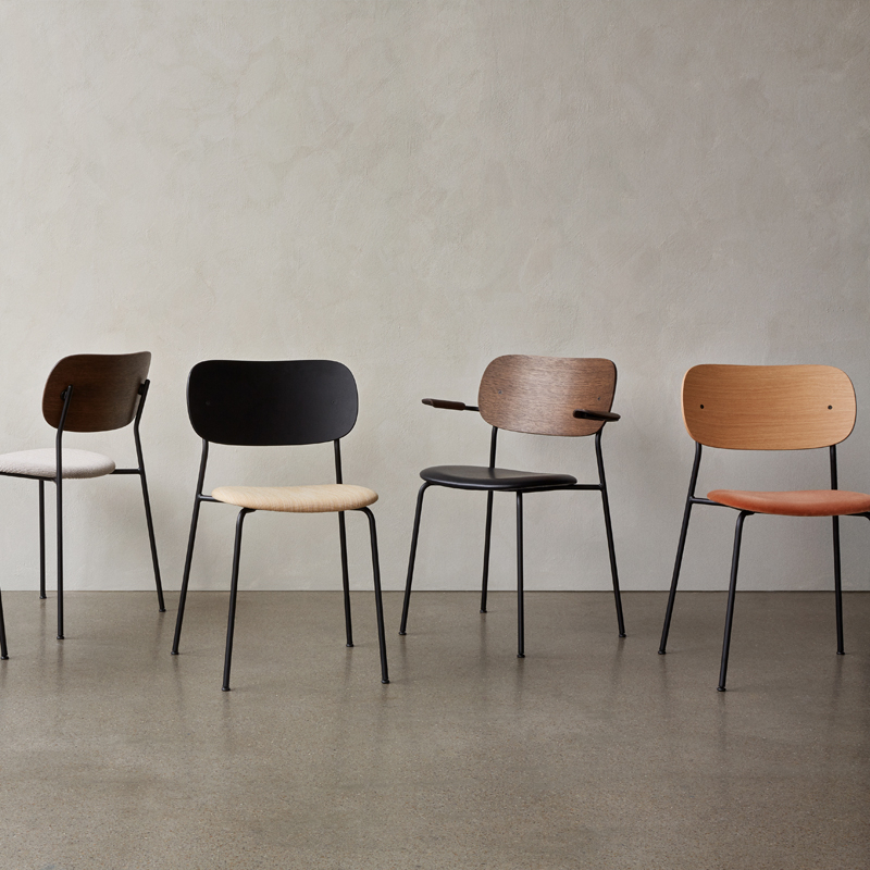 Chaise CO CHAIR Noir AUDO COPENHAGEN