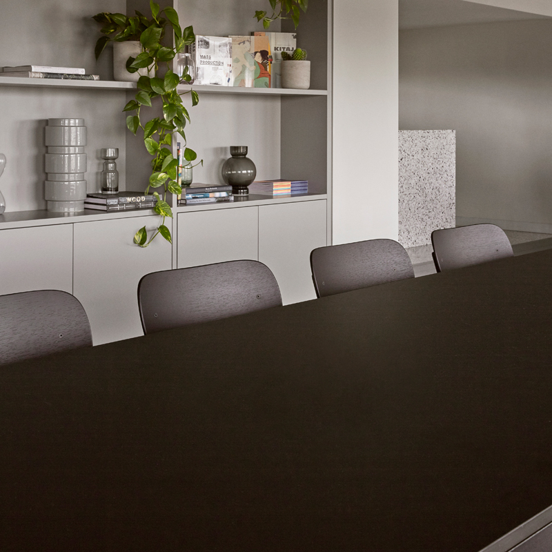 Chaise CO CHAIR Noir AUDO COPENHAGEN