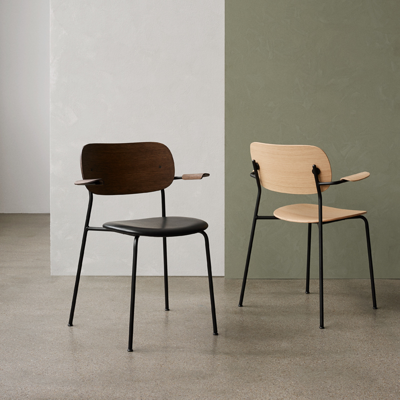 Chaise CO CHAIR Noir AUDO COPENHAGEN