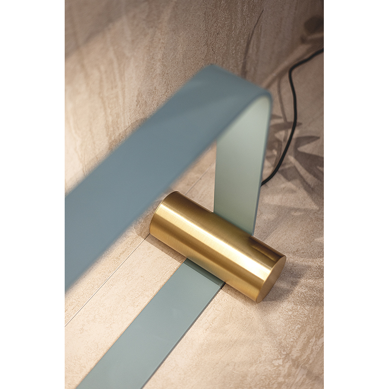 Lampe à poser NASTRO 563.32 Noir/ laiton TOOY