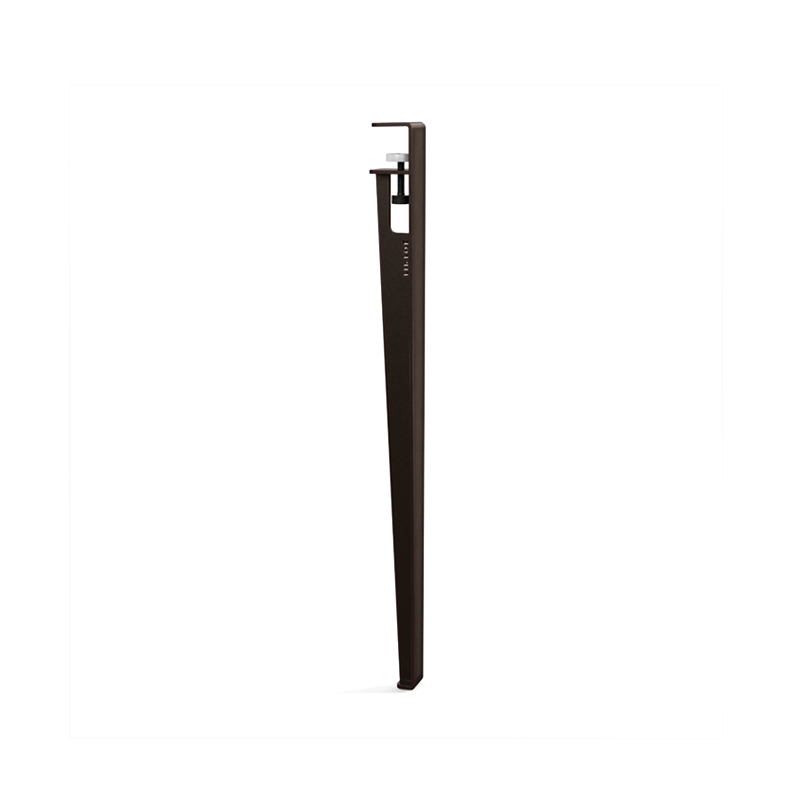 Table Pied TIPTOE 75 CM Acier Patiné TIPTOE