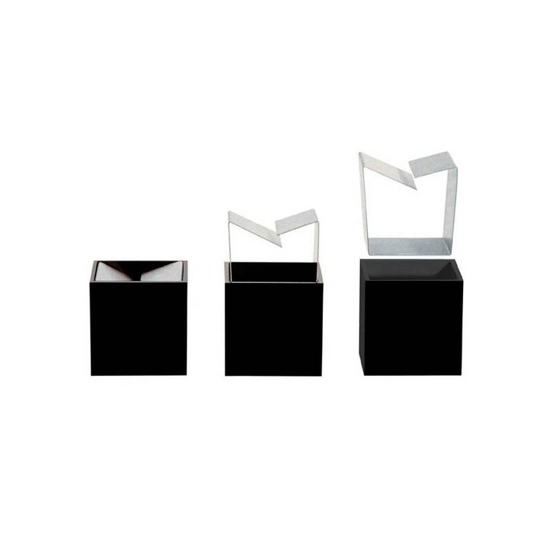 Cendrier CUBO Noir DANESE