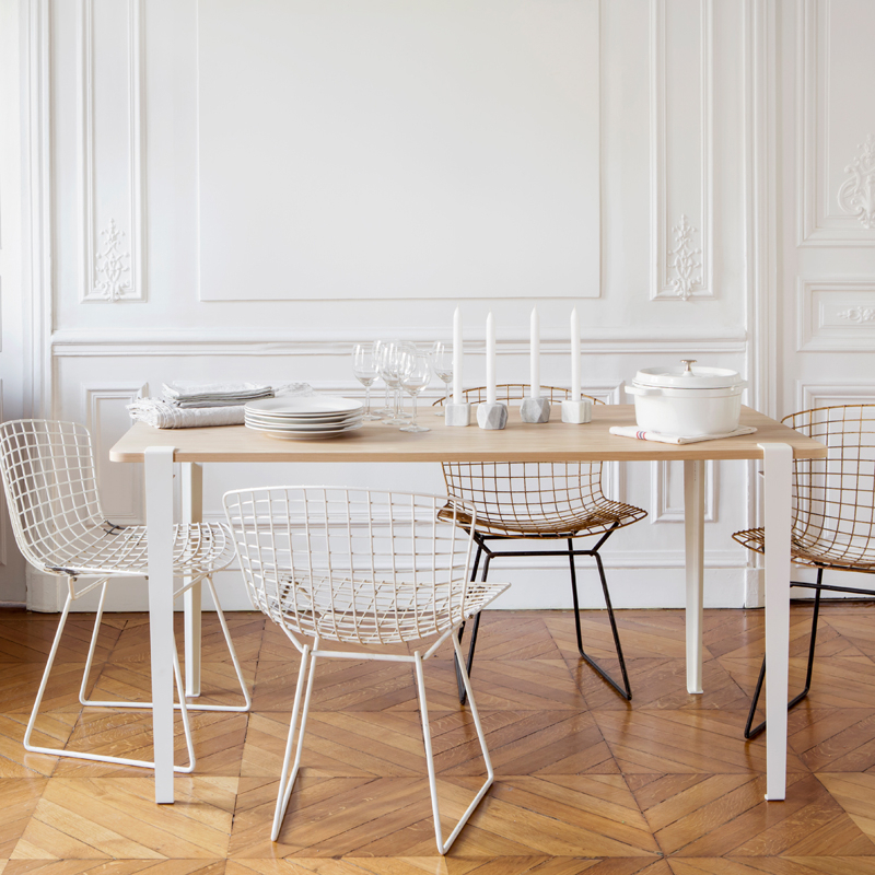 Table Pied TIPTOE 75 CM Rouge Tomette TIPTOE