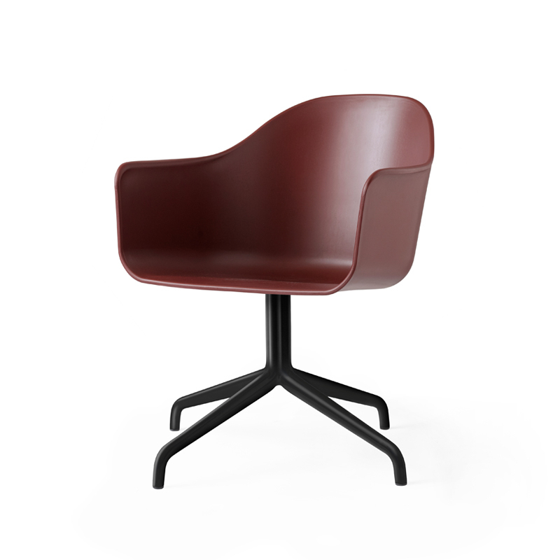 Chaise HARBOUR SWIVEL Bordeaux AUDO COPENHAGEN