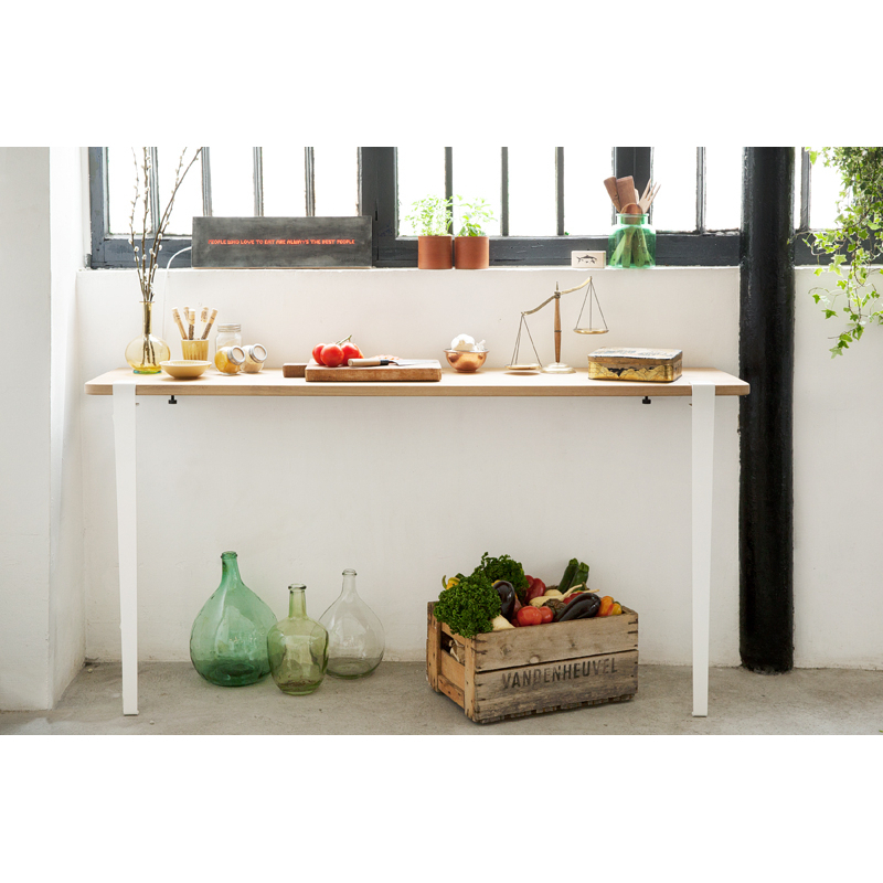 Table Pied TIPTOE 90 CM Vert Romarin TIPTOE