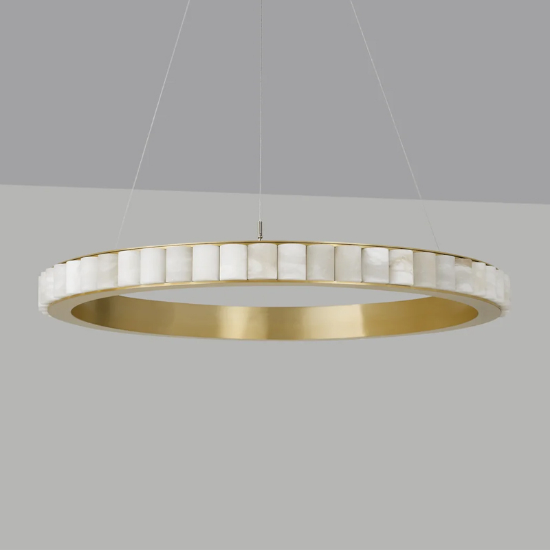Suspension AVALON Large Laiton satiné CTO LIGHTING