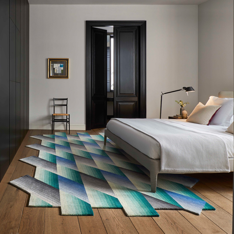 Tapis Tapis MIRAGE Bleu GAN