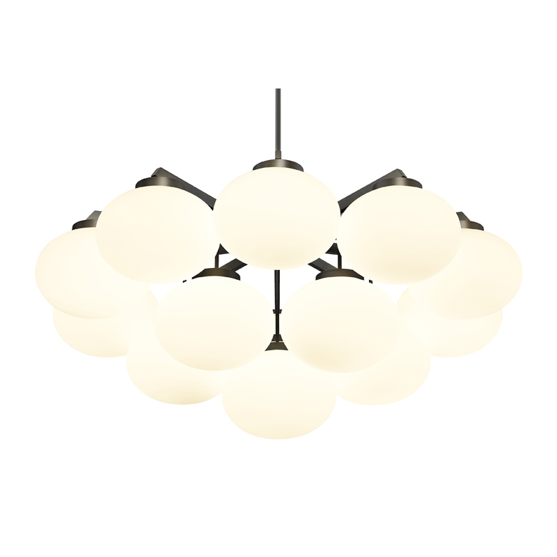 Suspension CLOUDESLEY Large Bronze CTO LIGHTING