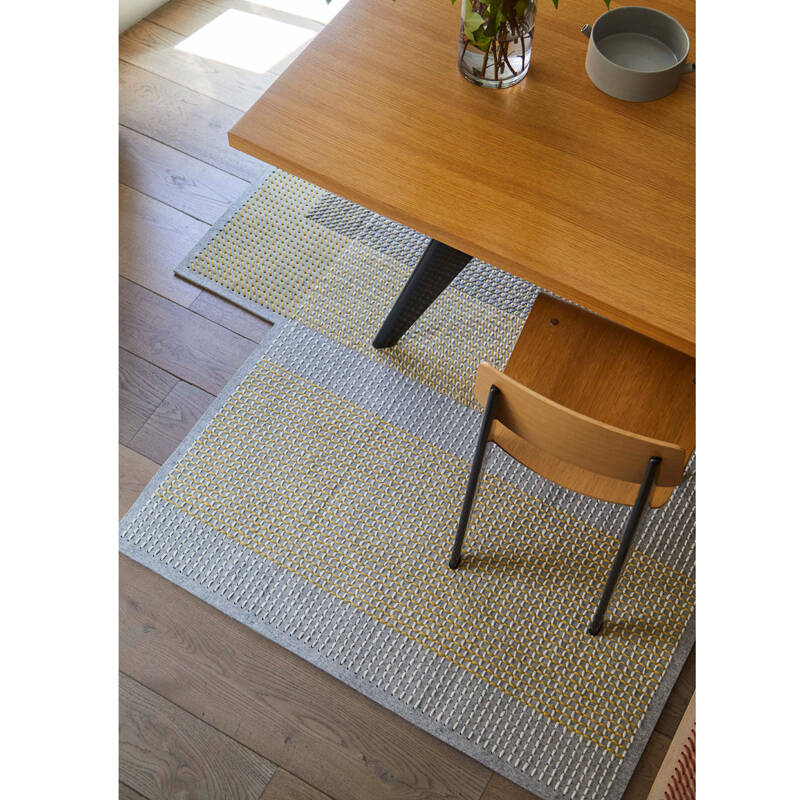 Tapis Tapis CANEVAS GEO Gris GAN