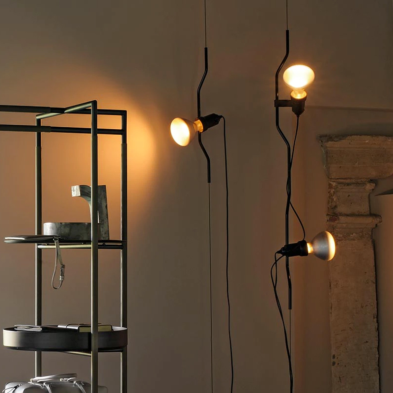 Suspension PARENTESI Noir FLOS
