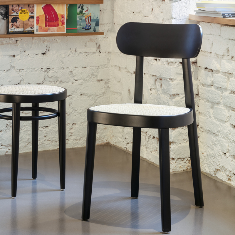 Chaise 118 Noir THONET