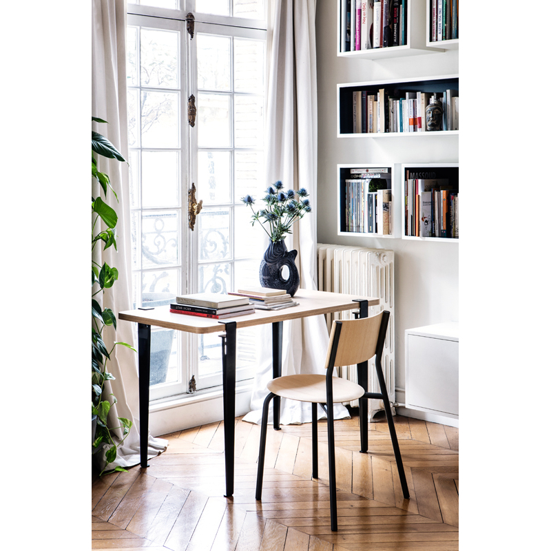 Chaise SSD Frêne Noir graphite TIPTOE