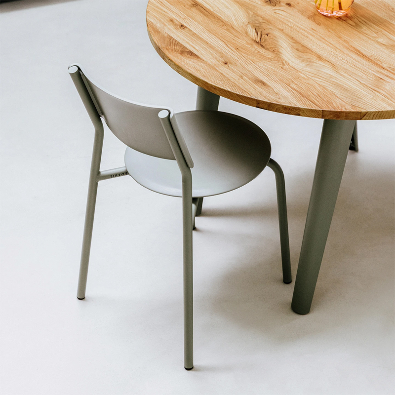Chaise SSDr Gris Eucalyptus TIPTOE