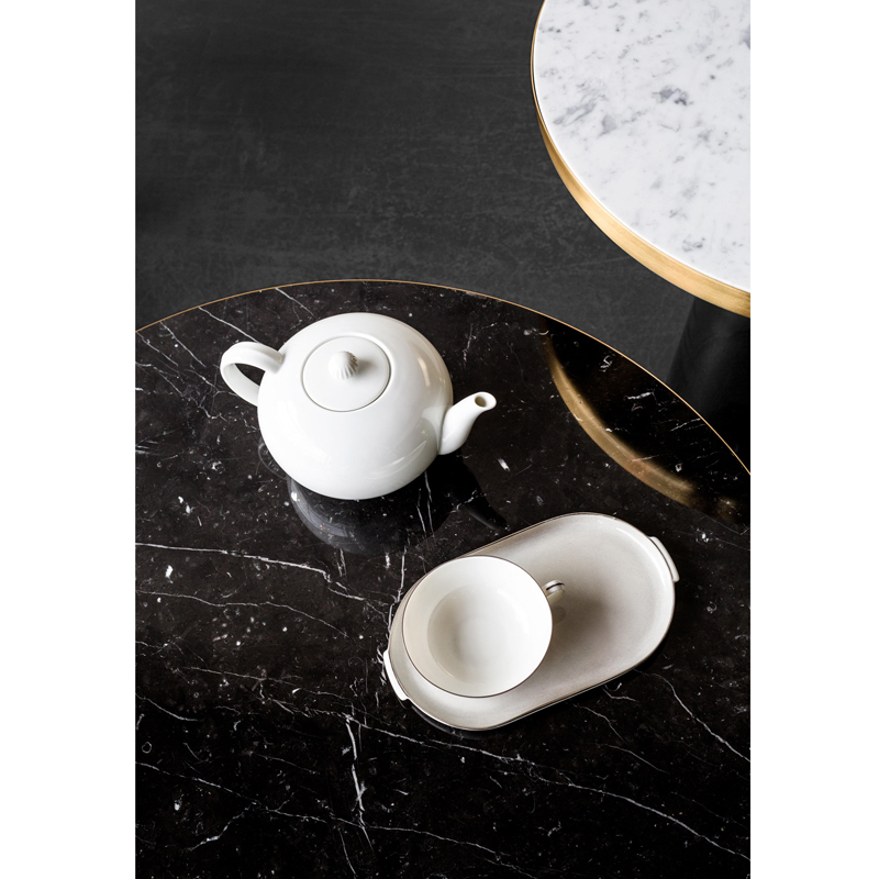 Table basse BELL COFFEE Marbre Bleu Montana CLASSICON
