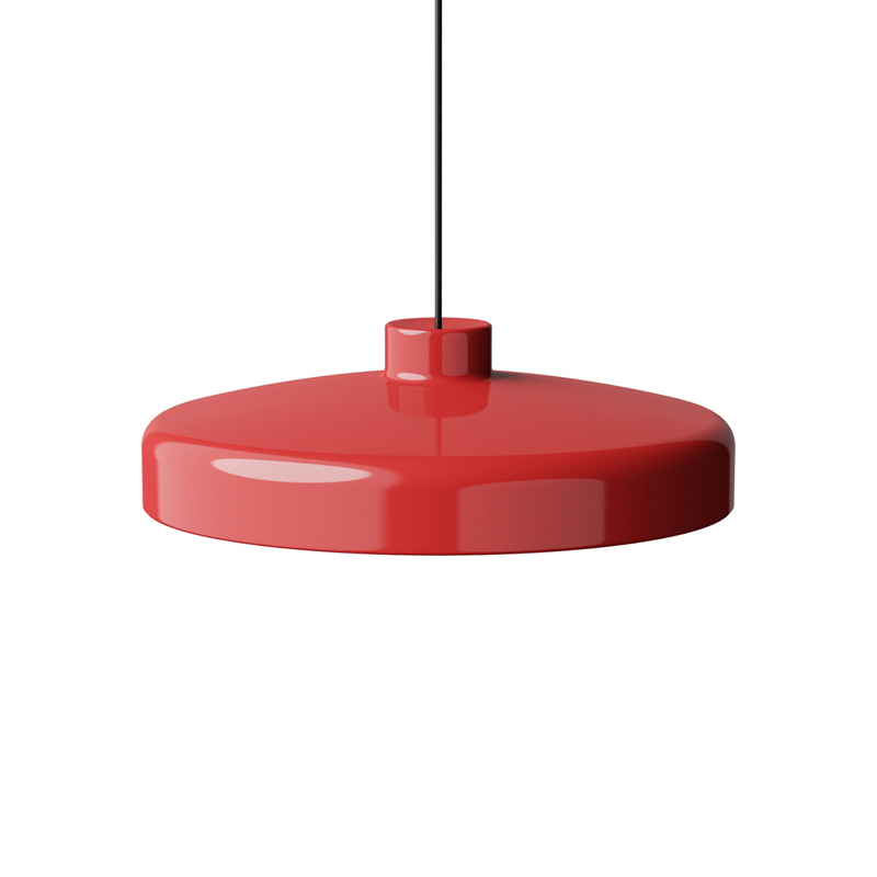 Suspension LACQUER Large Rouge NINE