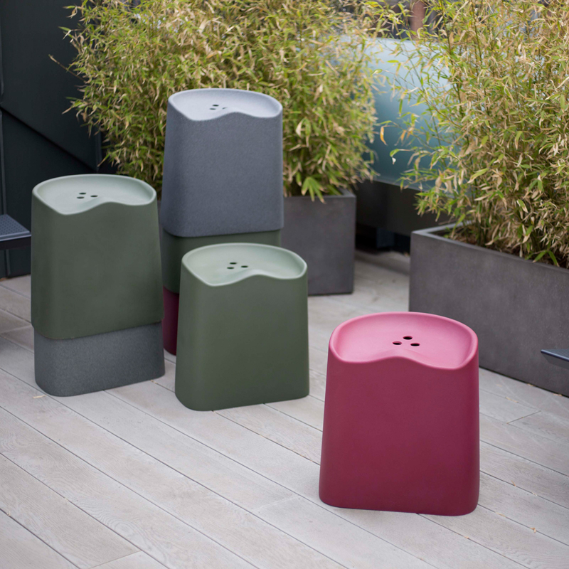 Tabouret BUTT Jaune ESTABLISHED & SONS