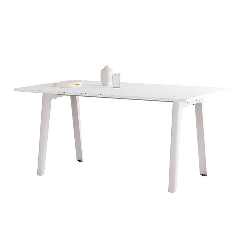 Table NEW MODERN Plastique Recyclé Blanc Nuage TIPTOE