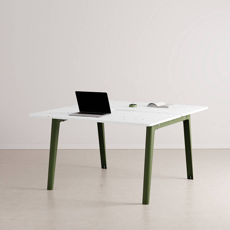 Bench Bench NEW MODERN 2 places Plastique Recyclé Vert Romarin TIPTOE