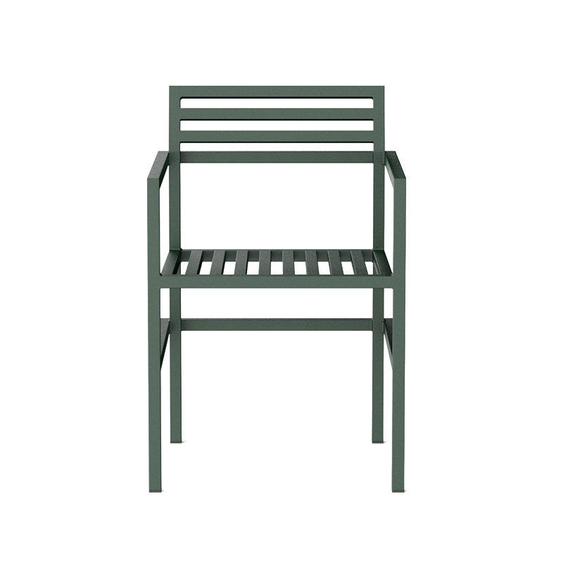 Chaise extérieur Chaise avec accoudoirs 19 OUTDOORS Vert NINE