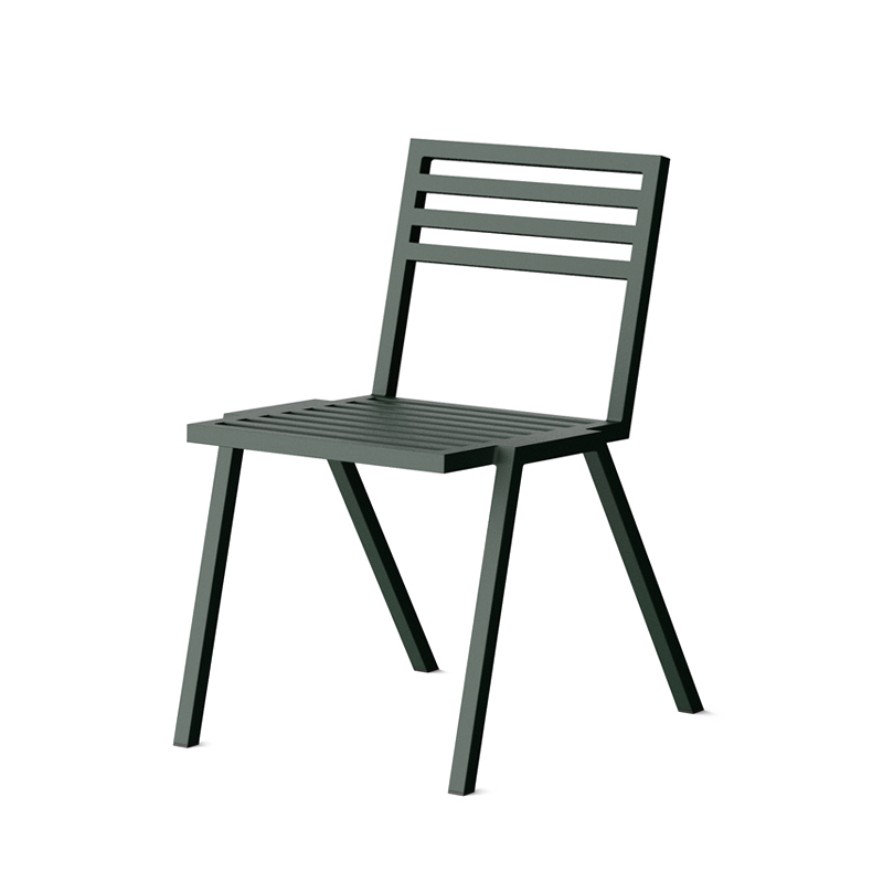 Chaise extérieur Chaise empilable 19 OUTDOORS Vert NINE