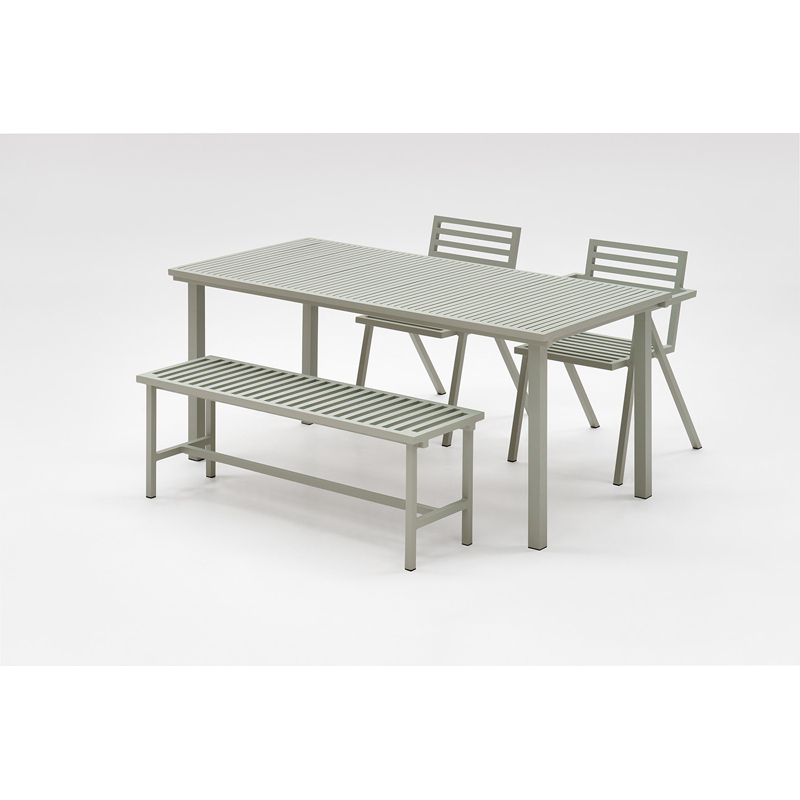 Chaise extérieur Chaise empilable 19 OUTDOORS Vert NINE