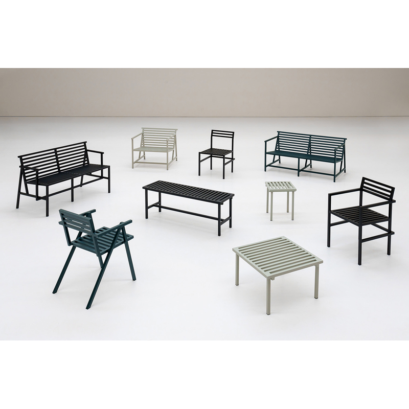 Chaise extérieur Chaise empilable 19 OUTDOORS Vert NINE