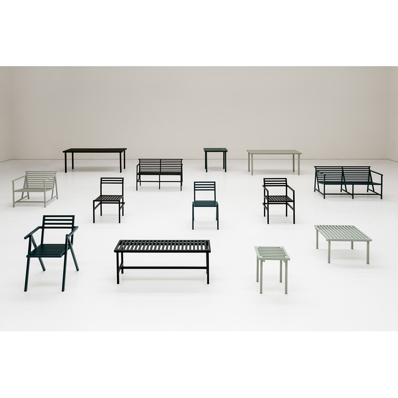 Chaise extérieur Chaise empilable 19 OUTDOORS Vert NINE
