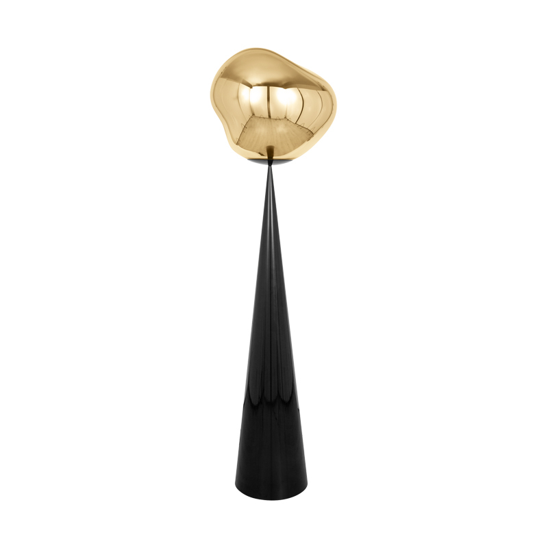 Lampadaire MELT CONE FAT Or TOM DIXON