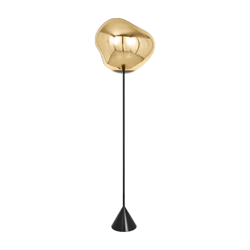 Lampadaire MELT CONE SLIM Or TOM DIXON