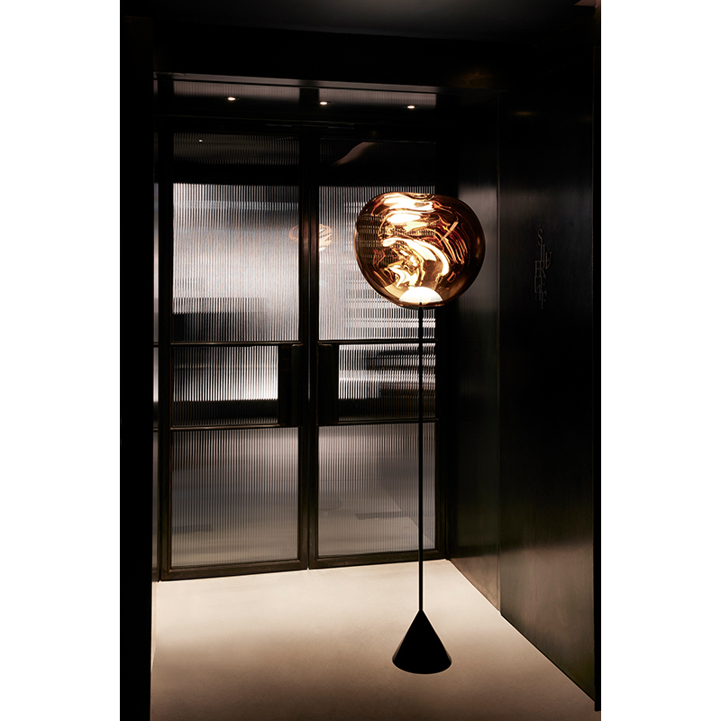 Lampadaire MELT CONE SLIM Or TOM DIXON