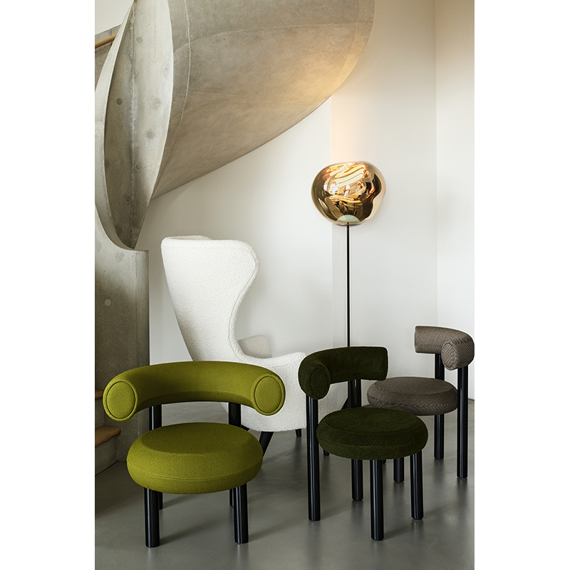 Lampadaire MELT CONE SLIM Fumé TOM DIXON