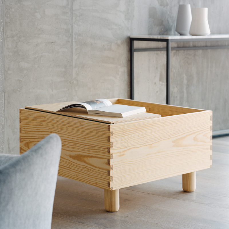 Meuble de rangement CRATE No.1 Vert ESTABLISHED & SONS