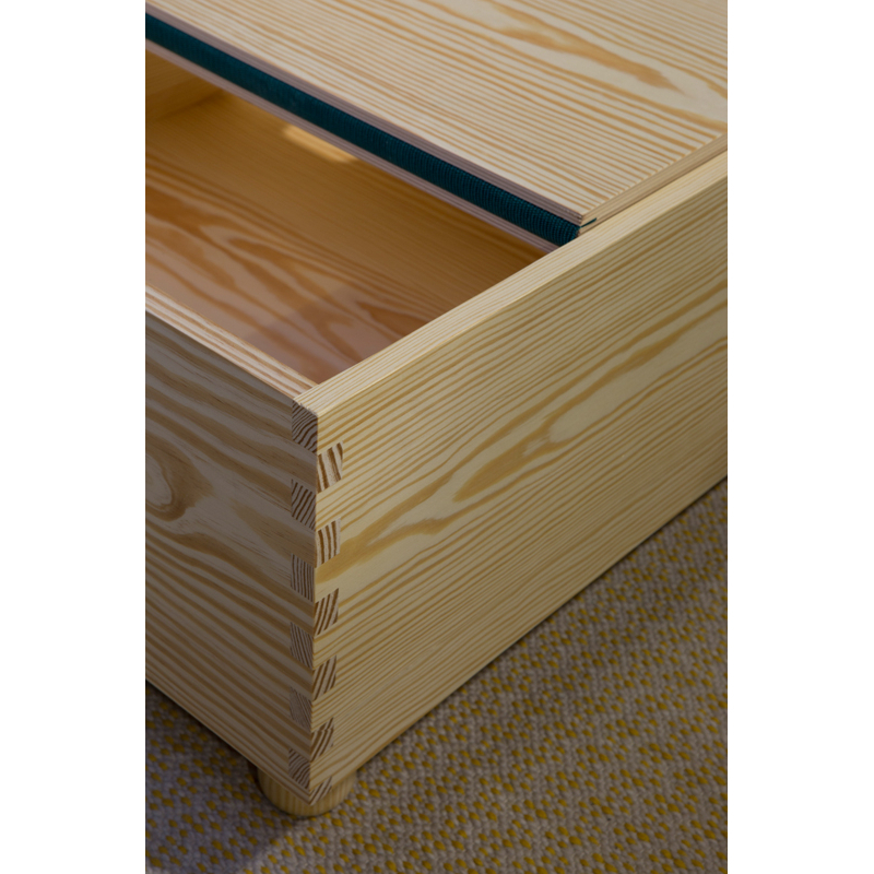 Meuble de rangement CRATE No.1 Vert ESTABLISHED & SONS