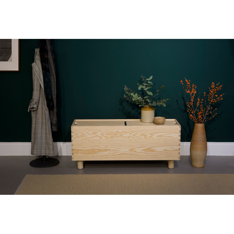 Meuble de rangement CRATE No.2 Vert ESTABLISHED & SONS