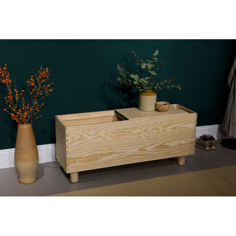 Meuble de rangement CRATE No.2 Vert ESTABLISHED & SONS