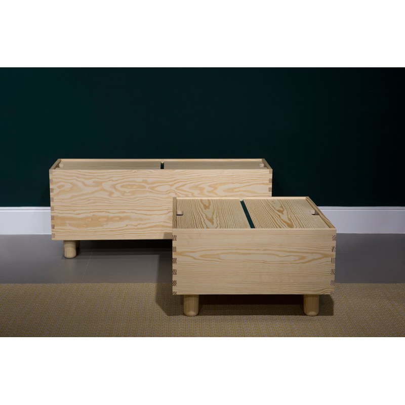 Meuble de rangement CRATE No.2 Vert ESTABLISHED & SONS