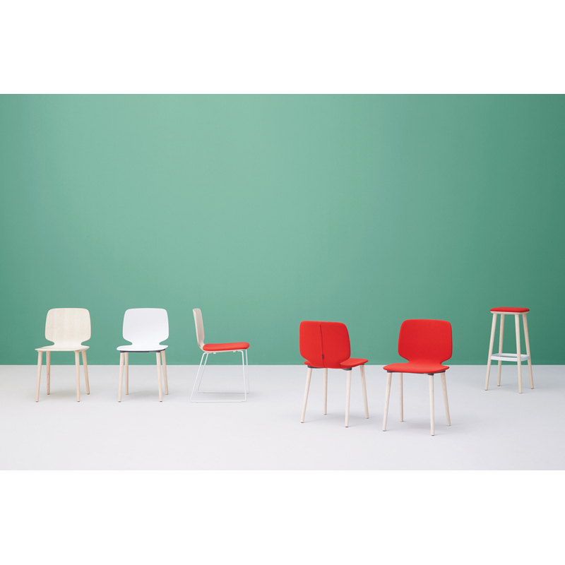 Chaise BABILA 2750 Gris PEDRALI