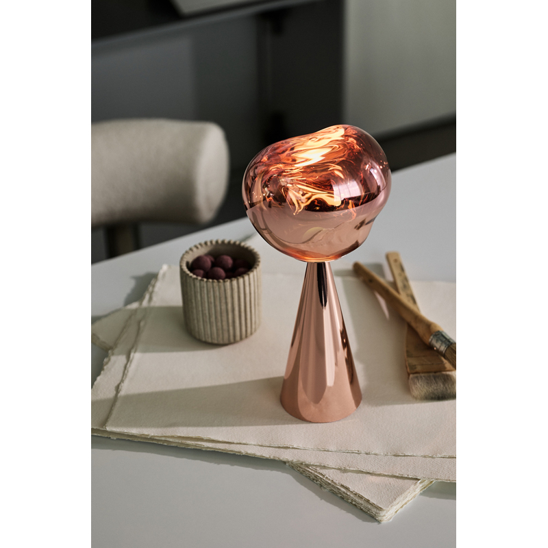 Lampe à poser MELT PORTABLE Cuivre TOM DIXON