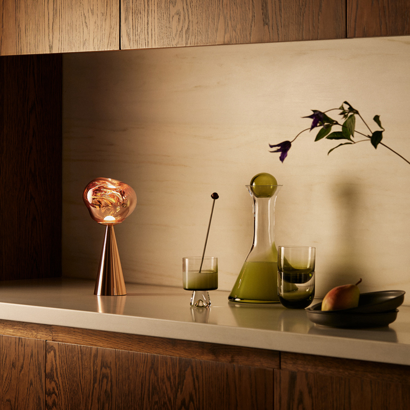 Lampe à poser MELT PORTABLE Cuivre TOM DIXON