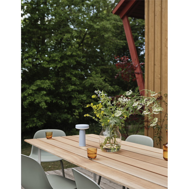 Table 70/70 OUTDOOR Gris MUUTO